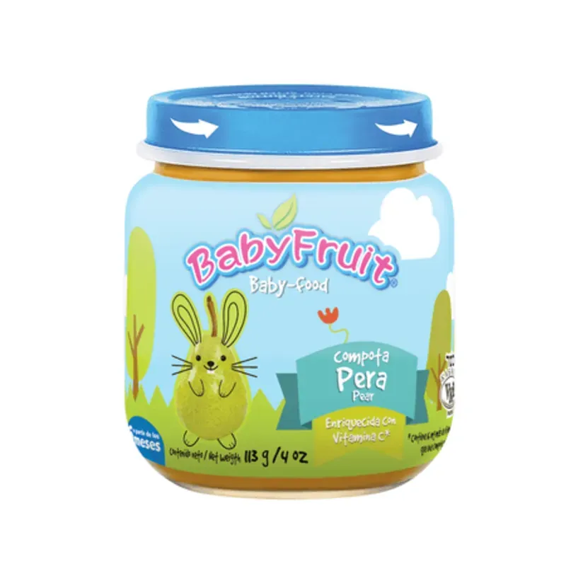 Compoticas para Bebés (Pera)
