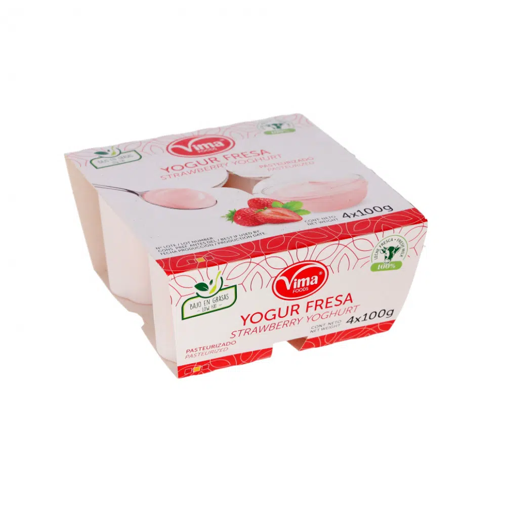 Yogurt Fresa (4u)